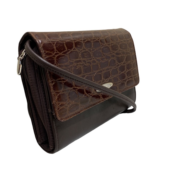 Bags Genuine Leather Brown Small Crossbody Bag Poshmark